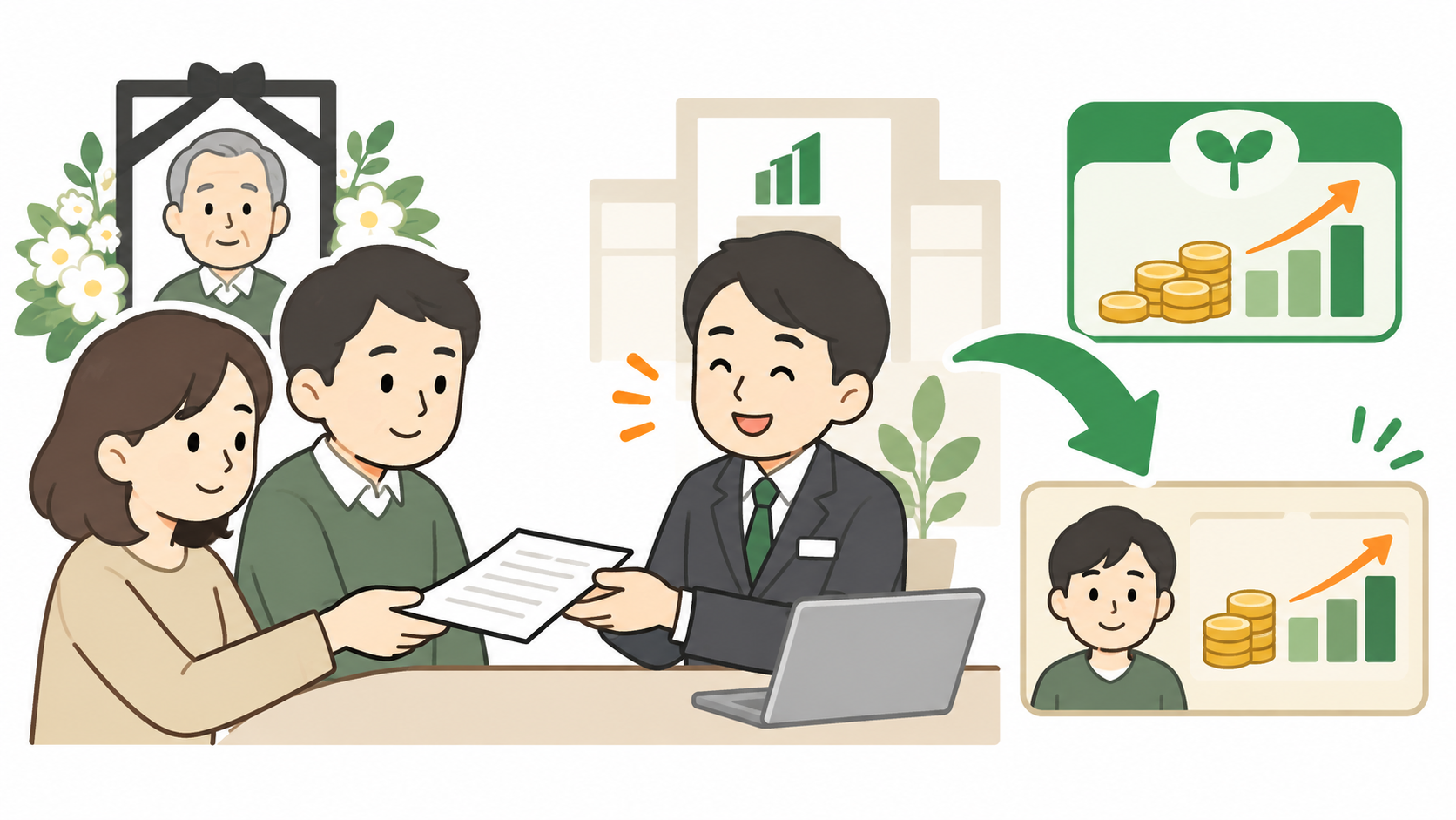 NISAを相続したときの手続き|証券会社への届出から移管まで