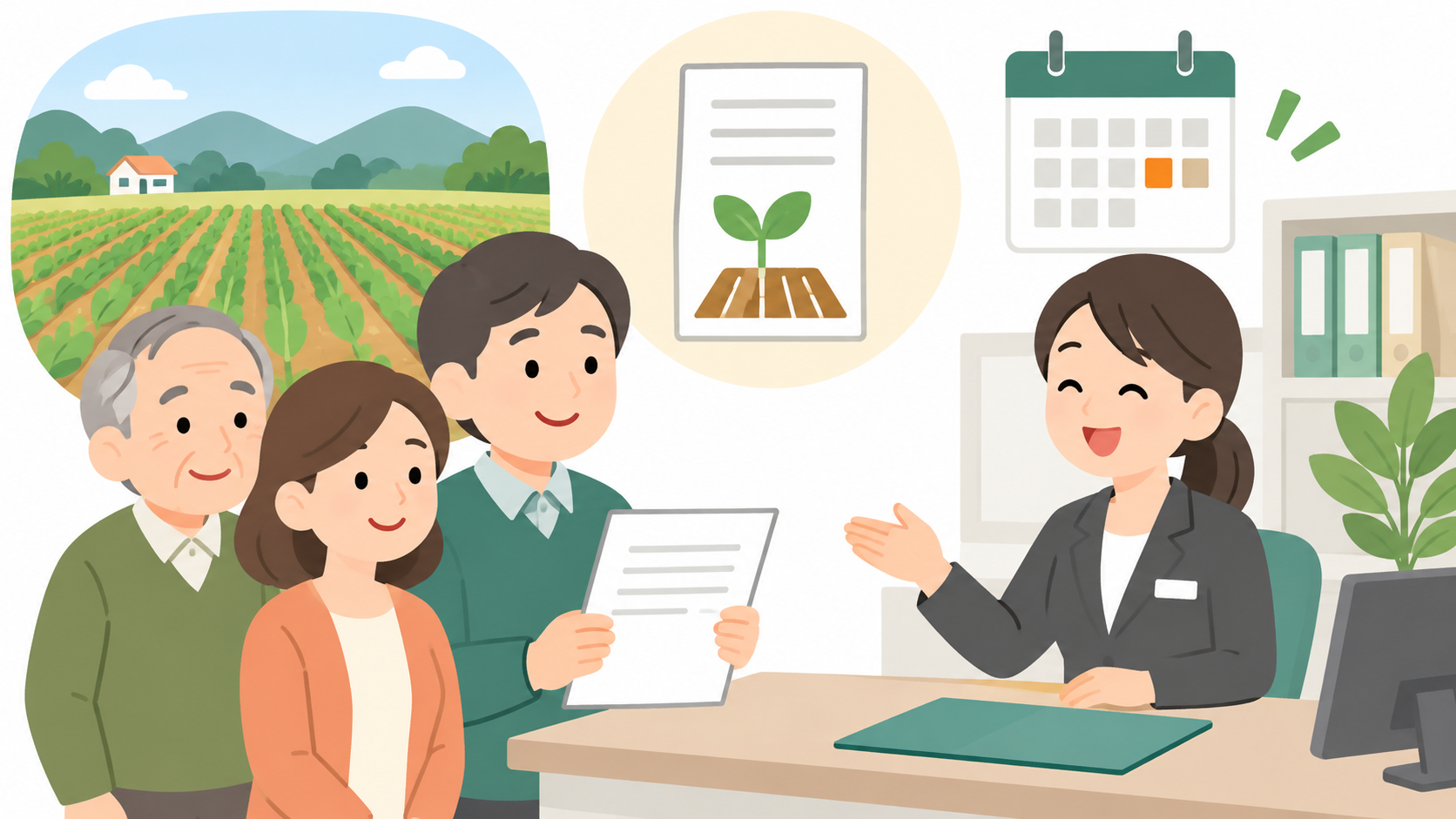 農地相続の届出と相続登記|期限と窓口