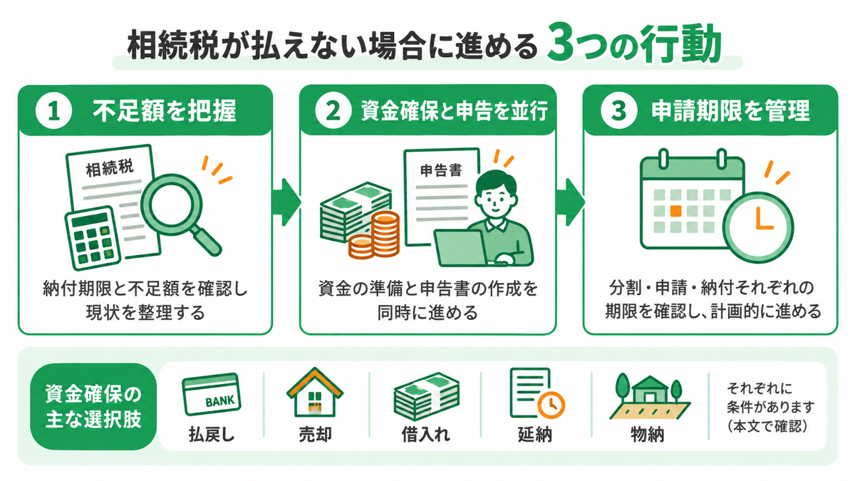 まとめを解説する図解